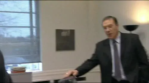 Screenshot: With all this shit in the paper about
whether I'm going or not... Yeah.