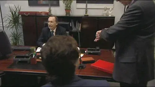 Screenshot: Yeah, we'll double-bubble it. Yeah?
We'll leak it to the Standard, then
trail it on The World At One, yes?