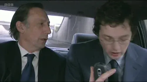 Screenshot: I mean, yeah, you know reading,
talking, I get...I get car sick.