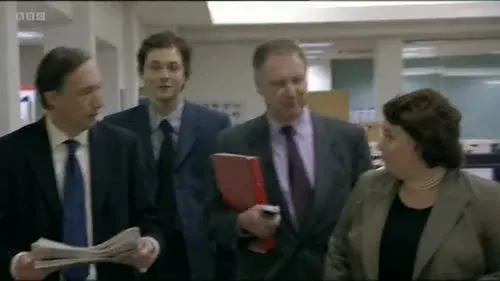 Screenshot: He's created a press conference
so boring that none
of the Press will even touch it.