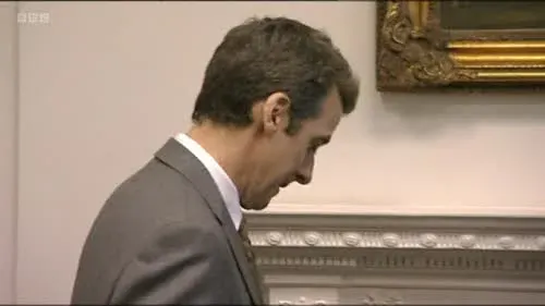 Screenshot: Prime Minister, obviously he's on
the plane in Stockholm, and somebody
hits him with The World At One.