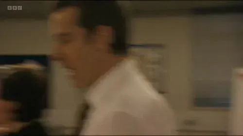 Screenshot: I've got one missed call here,
Nicky Campbell.