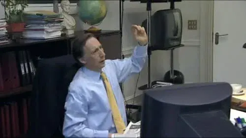 Screenshot: Sit down in front of the TV,
you're gonna watch
that Zeitgeist tape now. Right.