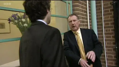 Screenshot: Decent of you, but I'LL go.
You should stay.