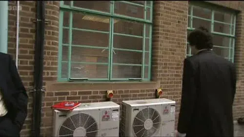 Screenshot: by his fucking wig.