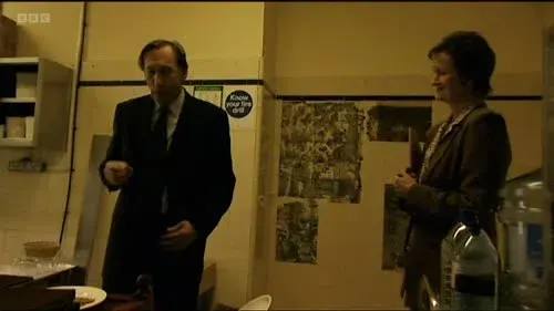 Screenshot: Can I get you a chair?
Would you like to sit down?