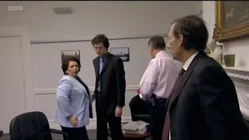 Screenshot: Ah, Hugh. Yup. Bye. Yup.