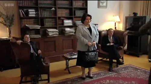 Screenshot: So Hugh's staying? Yeah.