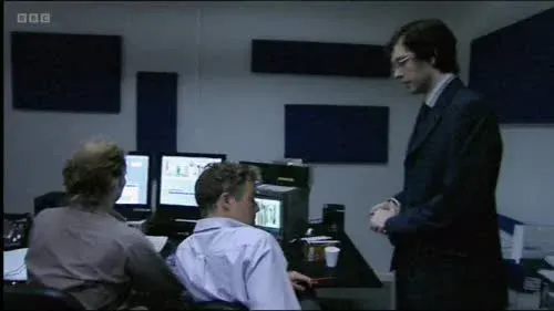 Screenshot: Er... Are you one
of Malcolm's bum-boys? Yeah.