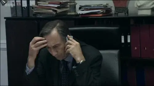 Screenshot: 'OK.' Right, because
Question Time has bitten the
dust and I was just going to,