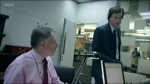Screenshot: Mr Malcolm Tucker turning it all
the way up to 11 in the lobby.