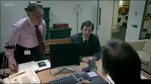 Screenshot: I'll go and have
a word with Malcolm. OK.