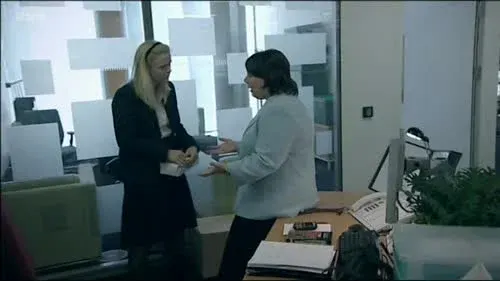 Screenshot: HUSHED VOICE: I thought I was
a professional press officer.