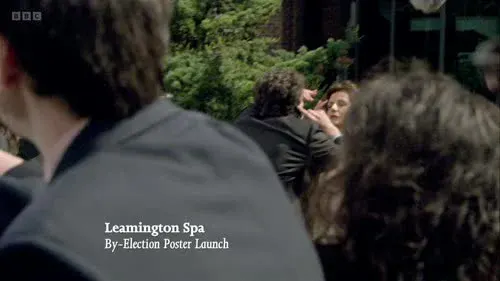 Screenshot: that the Secretary of State is now
checking her hair in my glasses.