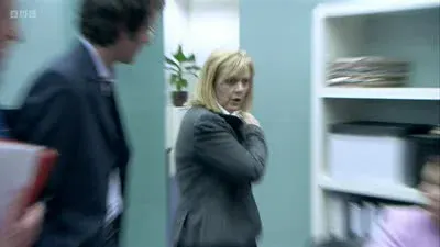 Screenshot: Do you want me to go and ask? No, don't ask him. All right!