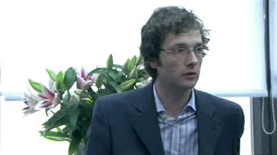 Screenshot: Yeah, the fucking wee ball-boy's having a go now, with his wee fucking tight shorts on.