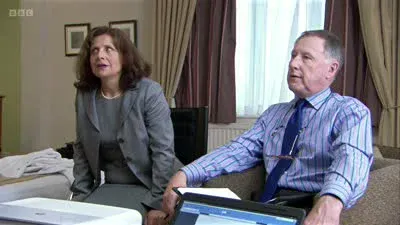 Screenshot: He's not going to do it. Fucking useless. He's not going to do it.