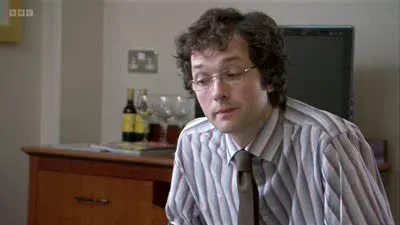 Screenshot: I'll have to go down the slapstick route.