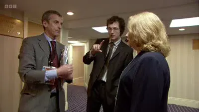 Screenshot: Yes, it might clash with Nicola's championing of Julie's cause.