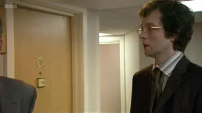 Screenshot: Julie, hi. Feel better? Yeah, good. We should...