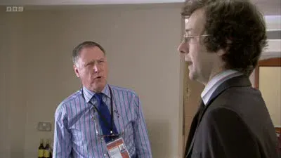 Screenshot: What do you mean? You're supposed to be looking after her, for fuck's sake.