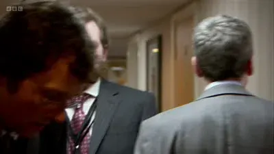 Screenshot: I think you've broken my nose. Oh, no, no, that's just a scratch, mate.