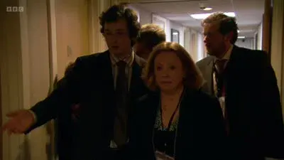 Screenshot: He's got a nose bleed.