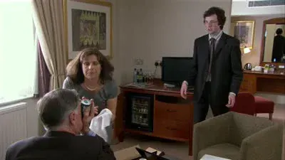 Screenshot: Um...put your head back.