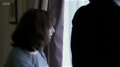 Screenshot: She's got a fucking dog with her.