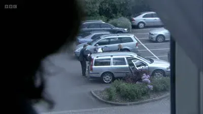 Screenshot: Now the dogs in. Is she going to put Julie in the boot? I'm gonna ring him.