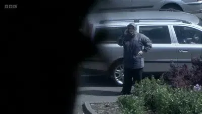 Screenshot: I can see you and you're not in the car and you're not driving away.