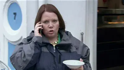 Screenshot: She tweets. Hang on. Julie tweets, what does that mean?