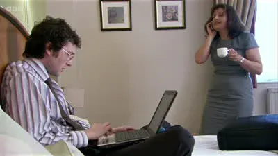 Screenshot: OK, Terri, calm down, I'm going to ring Malcolm.