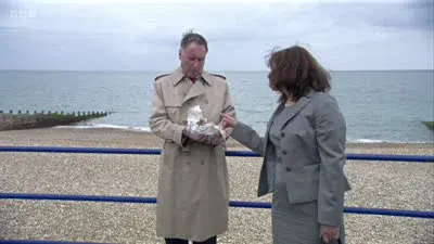 Screenshot: That is literally mashed up Dalmatian head and sawdust,