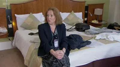 Screenshot: Yeah, I'm great. Busy, busy, busy. Lovely.