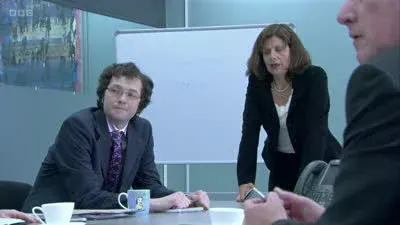 Screenshot: Very 'air-hostess' today! For Mannion?