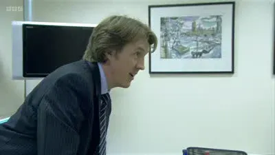 Screenshot: She was only the minister's daughter, but she knew how to take the collection! She's 12! Ah.