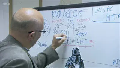 Screenshot: Oh, Jesus, Stuart, that doesn't even fucking rhyme!