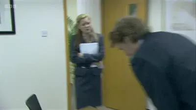 Screenshot: I've got a couple of meetings with the two top people - the big swinging dicks.