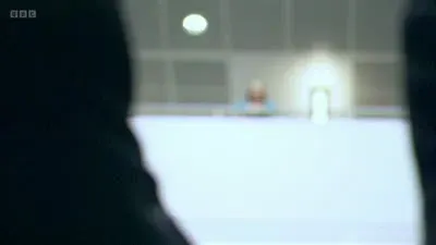 Screenshot: looks like she's going to launch herself at us!