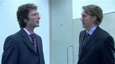Screenshot: I'm like the man who did what? Who fucked the monkey that gave us AIDS?