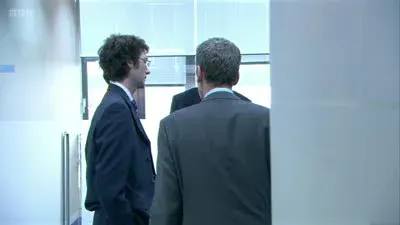 Screenshot: Have you got some work to get on with? Yeah, Malcolm... What?