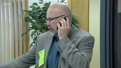 Screenshot: Well, she may not know the story, Peter, but just about everybody else does