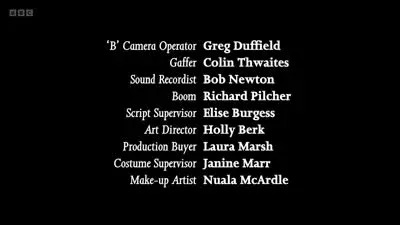 Screenshot: all grinning like Alsatians.