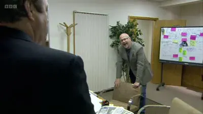 Screenshot: You and Mrs Mannion standing on your doorstep, her never gonna touch little Peter again?