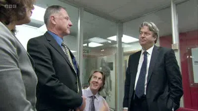 Screenshot: Ben Elton. Yes, indeed, ladies and gentlemen.