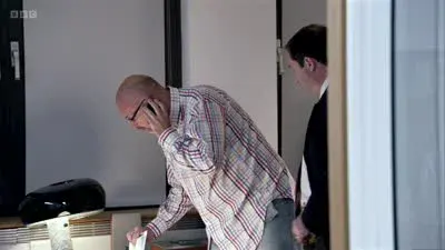 Screenshot: Put her on, Phil. Stewart, hi. This is the brief. Got a pen?