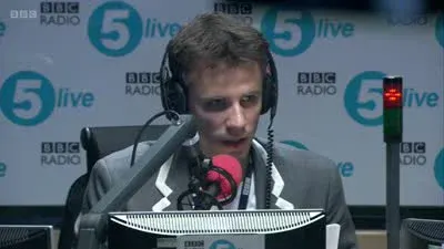 Screenshot: Thank you. Let's move on. Let's go to Derek who's been waiting...