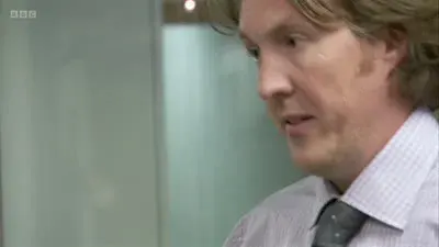 Screenshot: Why have you got wet trousers? Ollie threw coffee at me.