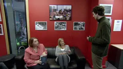 Screenshot: Emma, I didn't send you here to chat about your sex life. You're here to back-block Peter's narrative.